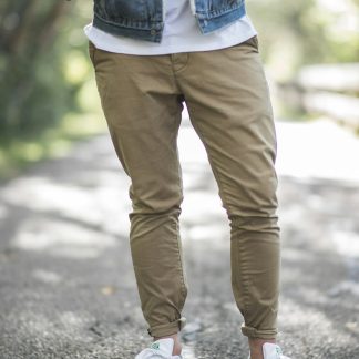 Edgargunter Men's Straight Fit Chino Pants — Cotton Twill